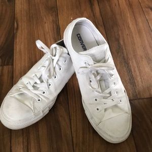 White Converse shoes